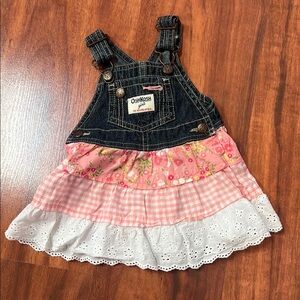 OshKosh B'gosh Denim and Pink Dress